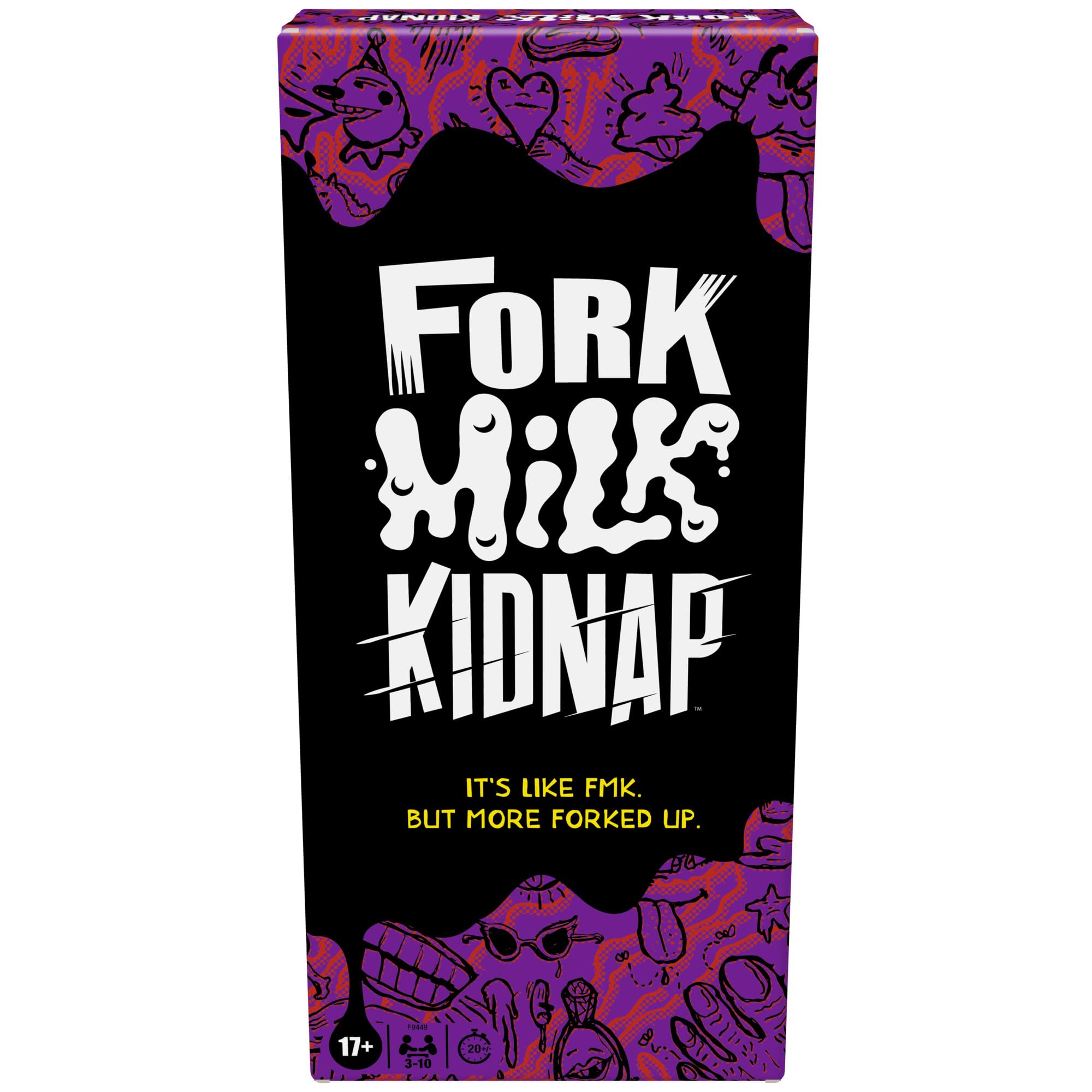 Foto 2 pulgar | Juego de Fiesta Hasbro Gaming Fork Milk Kidnap Adults 17+ - Venta Internacional
