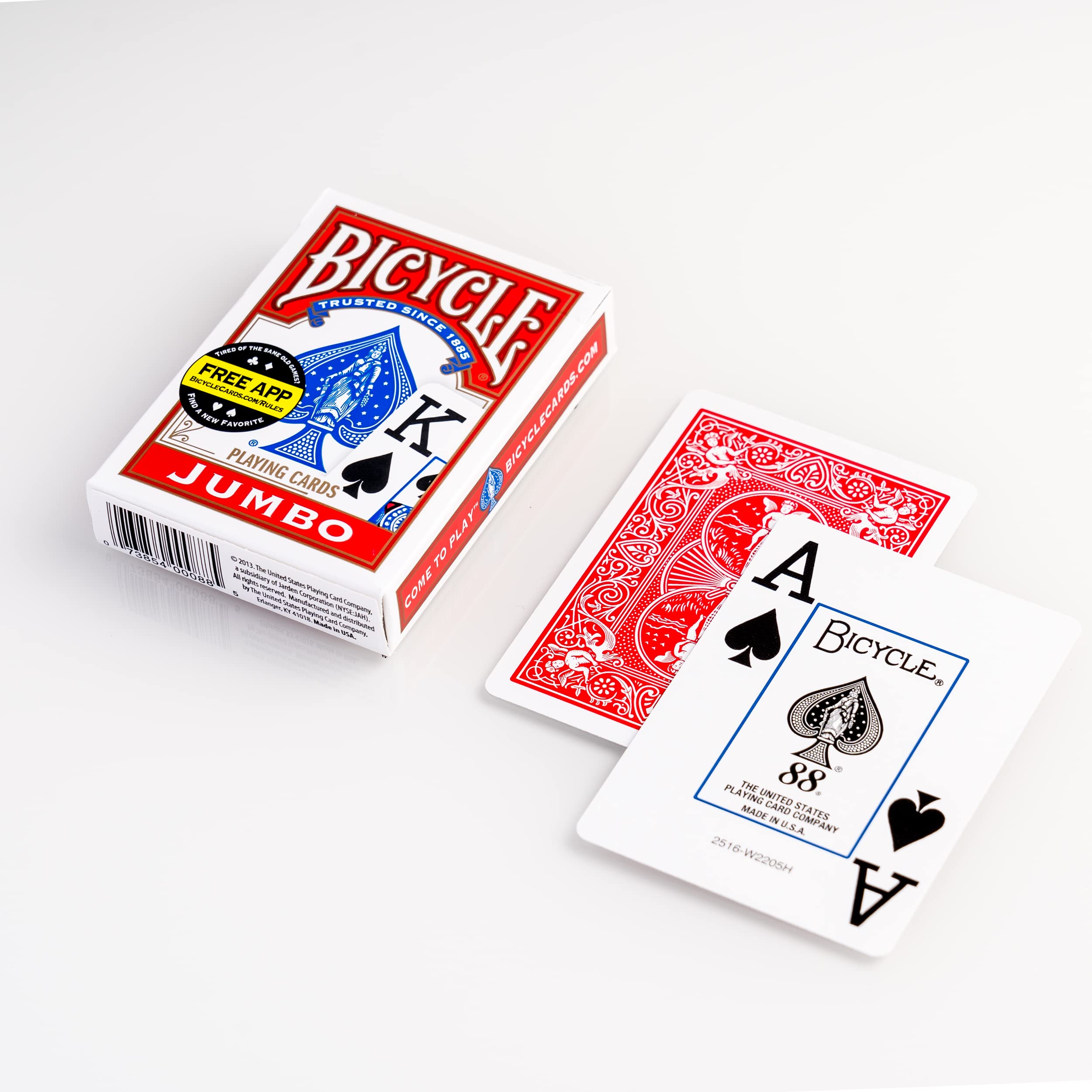 Foto 5 pulgar | Juego de Cartas para Bicicleta Póker Tamaño Jumbo Index Springbok - Venta Internacional