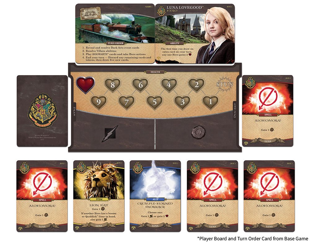 Foto 4 pulgar | Juego de Cartas Usaopoly Hogwarts Battle Monster Box - Venta Internacional