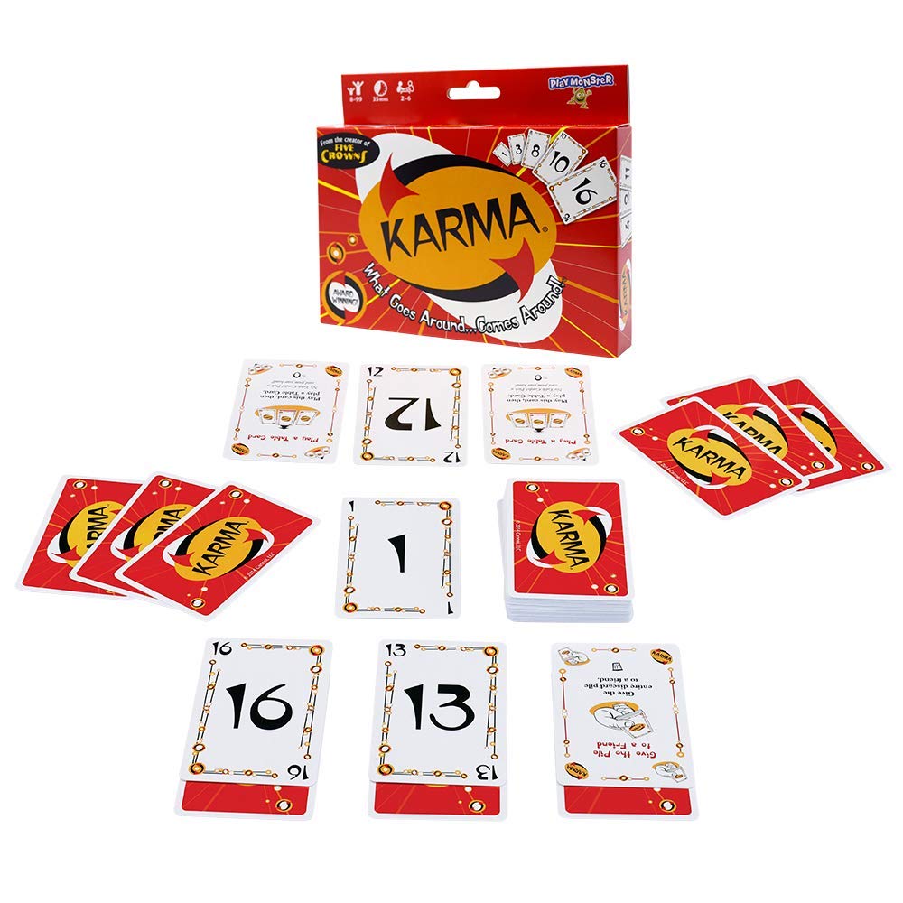 Foto 4 pulgar | Juego de Cartas Playmonster Set Karma Elimination-style De Más De 8 Años - Venta Internacional
