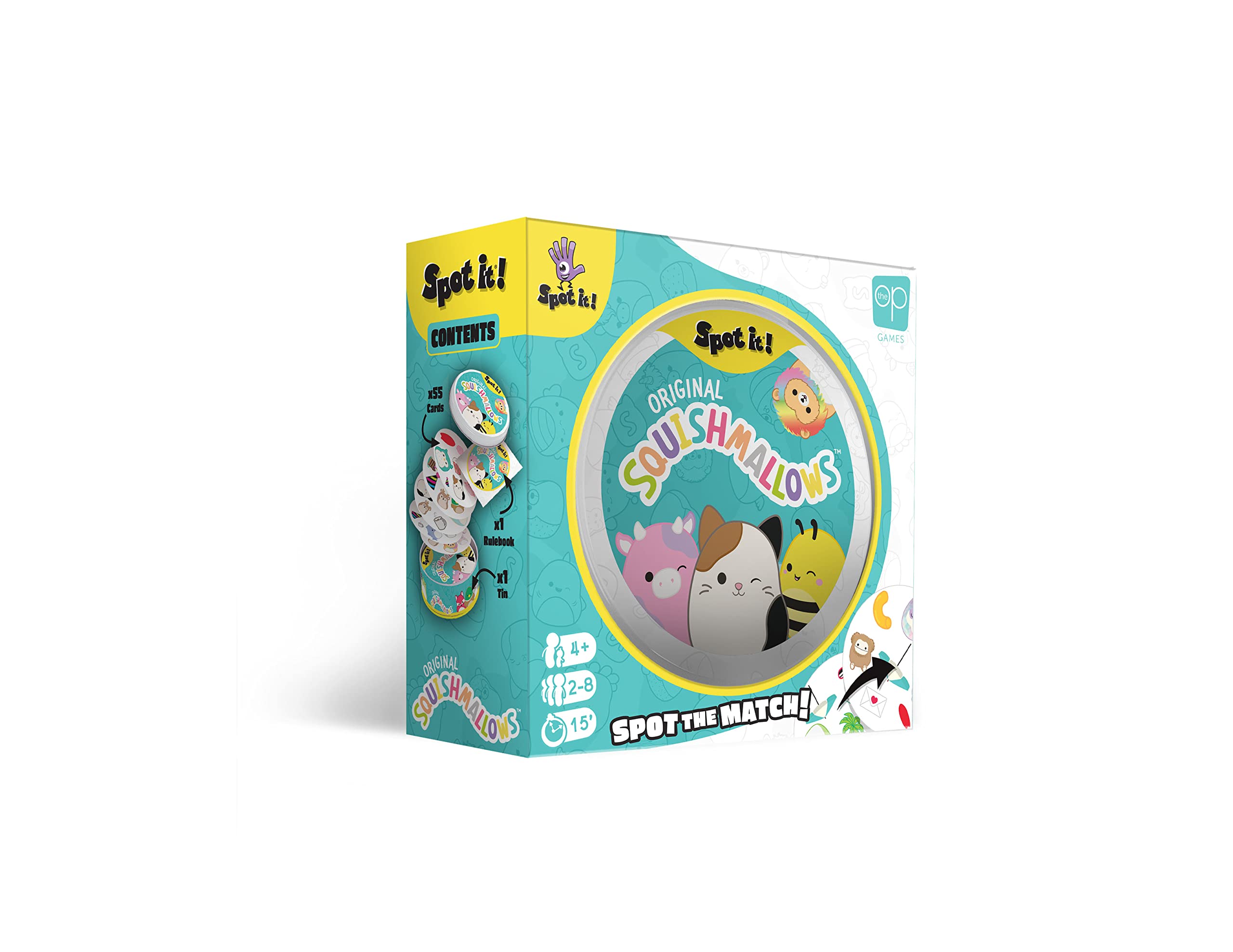 Foto 2 pulgar | Juego de Cartas Usaopoly Spot It! Malvaviscos Mila Elephant - Venta Internacional