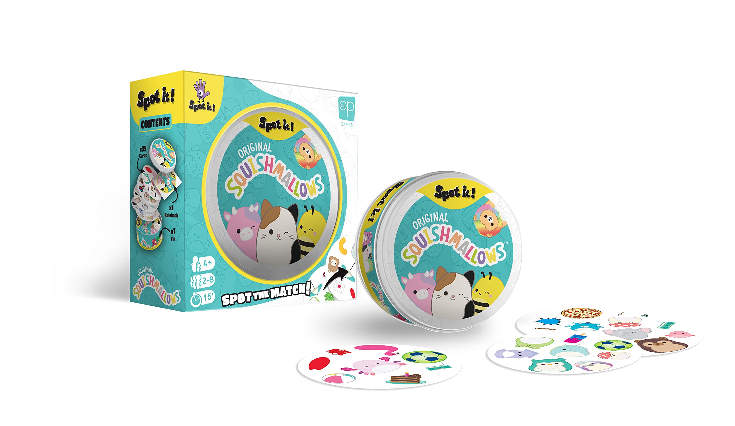Foto 3 pulgar | Juego de Cartas Usaopoly Spot It! Malvaviscos Mila Elephant - Venta Internacional
