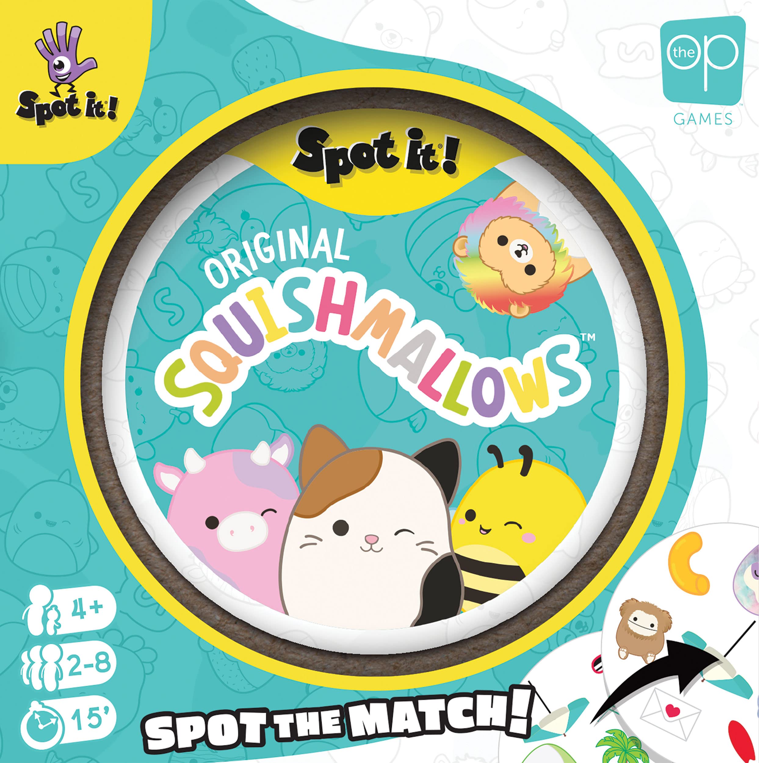 Foto 5 pulgar | Juego de Cartas Usaopoly Spot It! Malvaviscos Mila Elephant - Venta Internacional