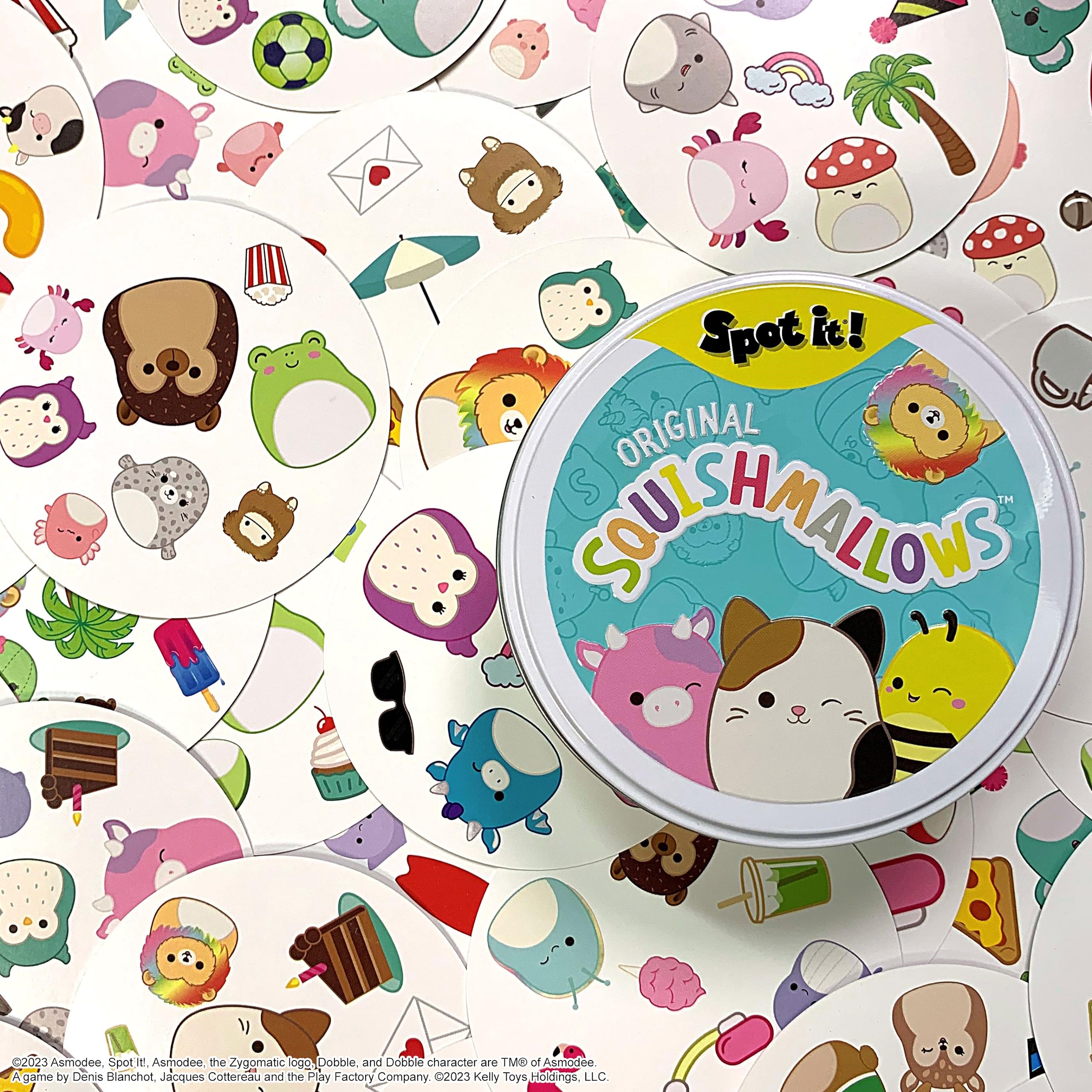 Foto 6 pulgar | Juego de Cartas Usaopoly Spot It! Malvaviscos Mila Elephant - Venta Internacional