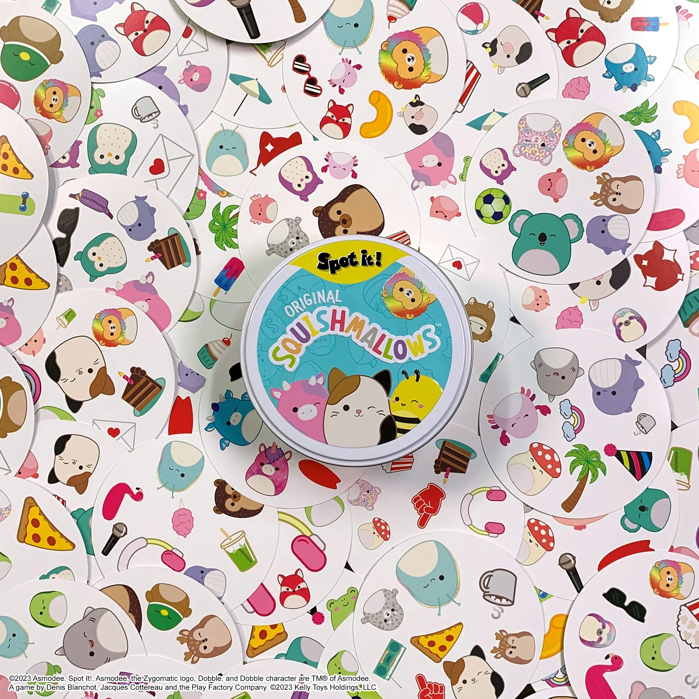 Foto 8 pulgar | Juego de Cartas Usaopoly Spot It! Malvaviscos Mila Elephant - Venta Internacional
