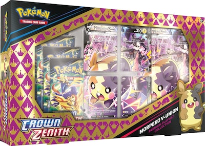 Foto 1 | Playmat Pokémon Tcg Crown Zenith Morpeko V-union - Venta Internacional