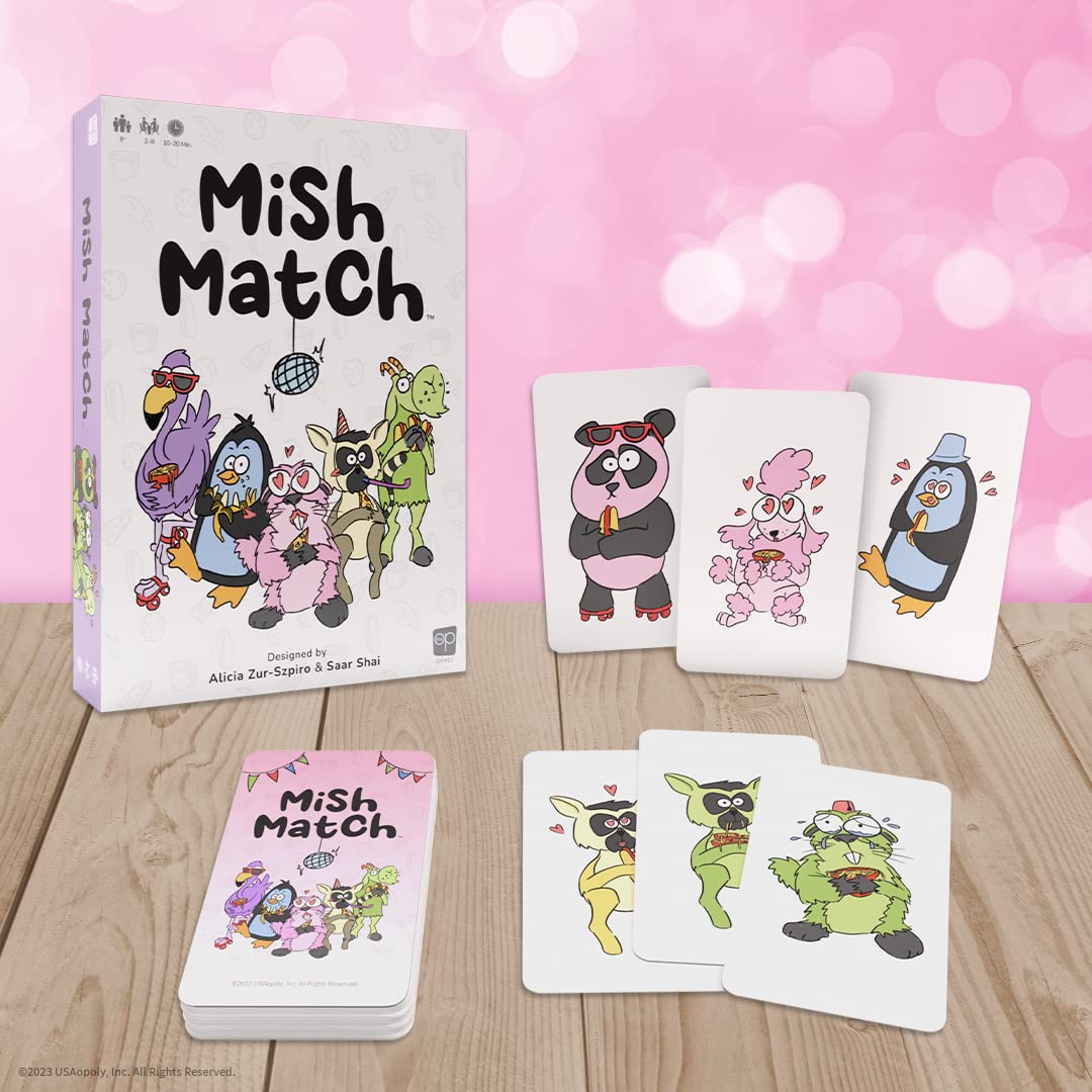 Foto 7 pulgar | Juego de Cartas Mish Match Fast Paced Party 2-8 Jugadores - Venta Internacional