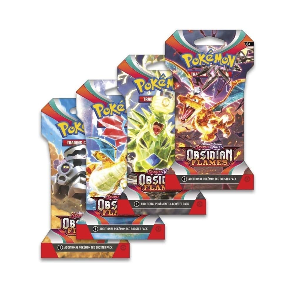 Foto 2 pulgar | Juego de Cartas Coleccionables Pokémon Scarlet & Violet 3 Obsidian Flames - Venta Internacional