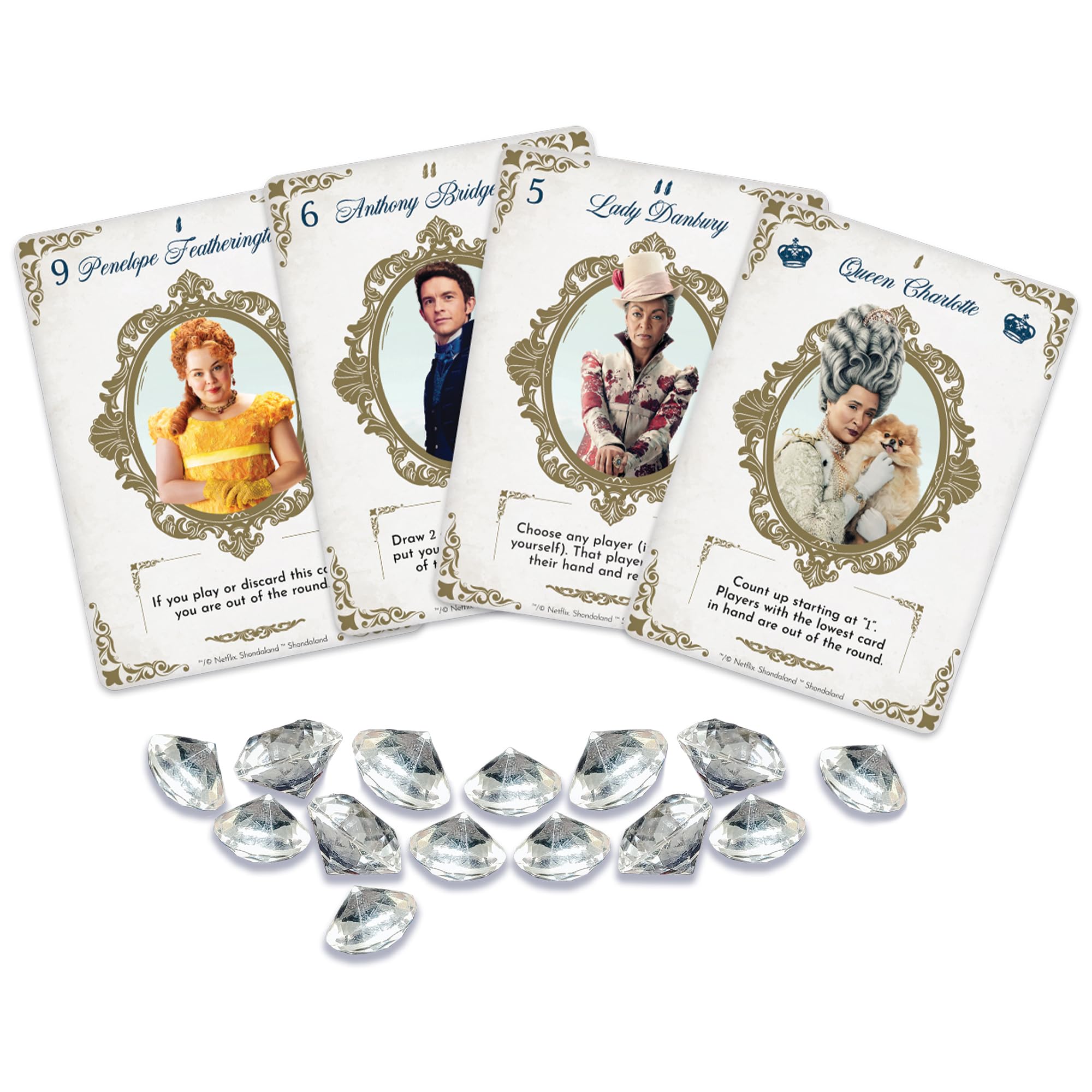 Foto 2 | Juego de Cartas Z-man Bridgerton Love Letter Unmask Lady Whistledown - Venta Internacional