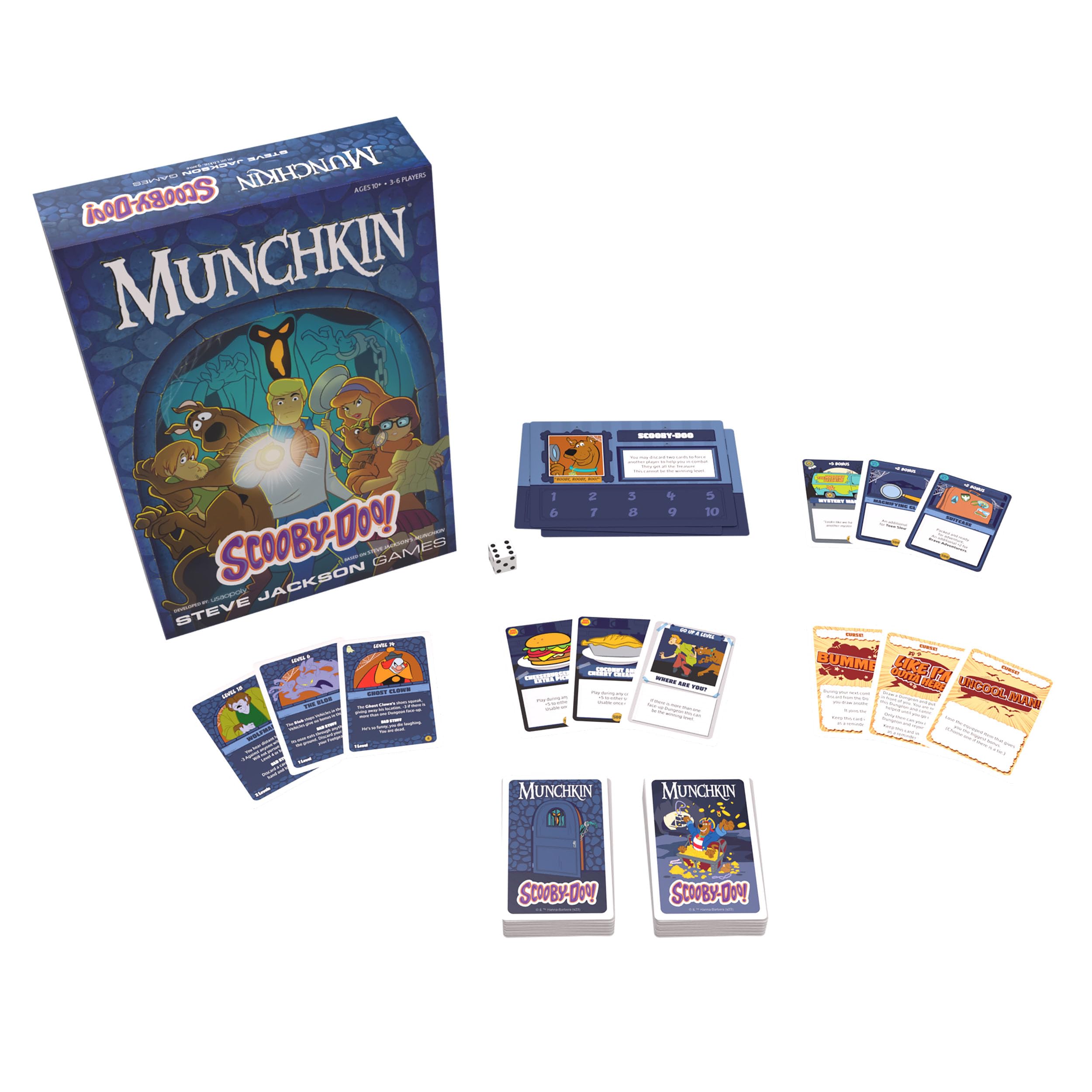 Foto 3 pulgar | Juego de Cartas Usaopoly Munchkin Scooby-Doo - Venta Internacional