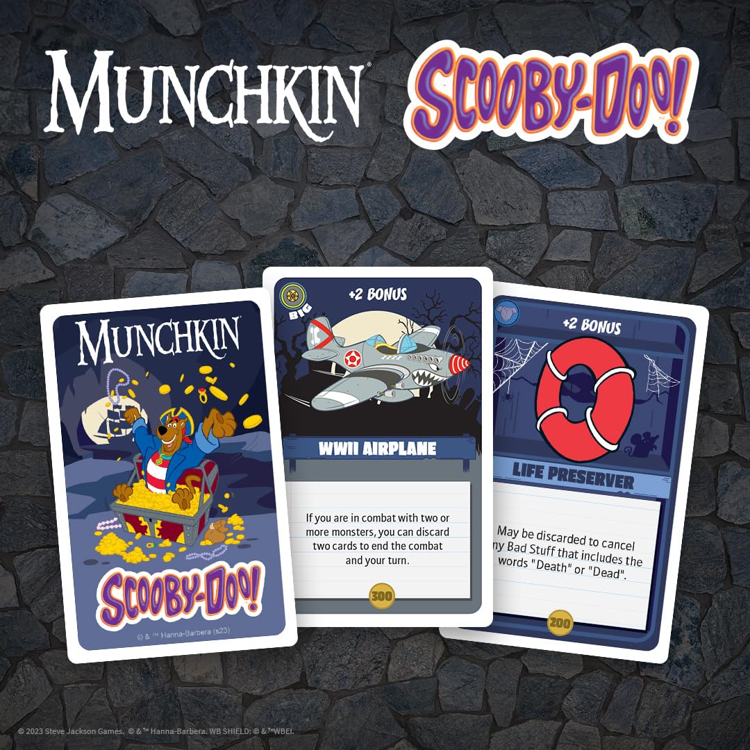 Foto 5 pulgar | Juego de Cartas Usaopoly Munchkin Scooby-Doo - Venta Internacional