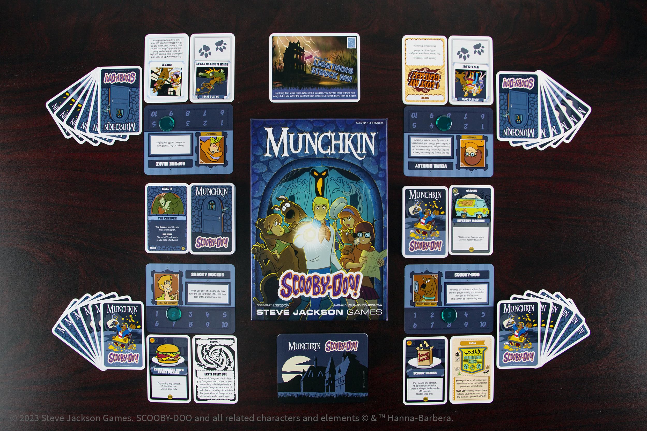 Foto 7 pulgar | Juego de Cartas Usaopoly Munchkin Scooby-Doo - Venta Internacional