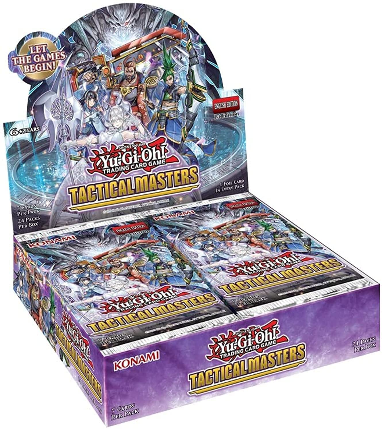 Foto 2 pulgar | Caja de Refuerzo Yu-Gi-Oh! Cards Tactical Masters Primera Edición - Venta Internacional
