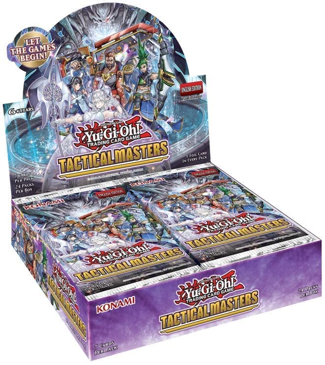 Foto 3 pulgar | Caja de Refuerzo Yu-Gi-Oh! Cards Tactical Masters Primera Edición - Venta Internacional