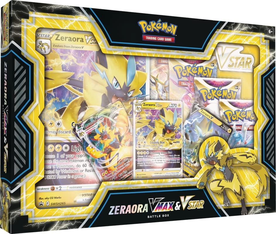 Foto 2 pulgar | Juego de Cartas Pokémon Zeraora Vmax & Vstar-Venta Internacional