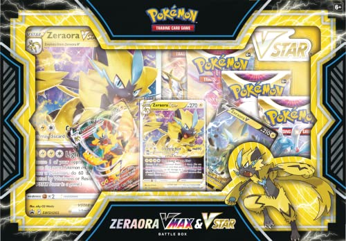 Foto 3 pulgar | Juego de Cartas Pokémon Zeraora Vmax & Vstar-Venta Internacional