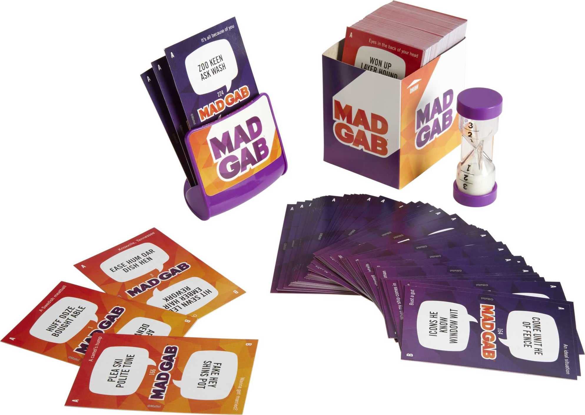 Foto 3 pulgar | Juego De Mesa Mattel Games Mad Gab Durante - Venta Internacional.