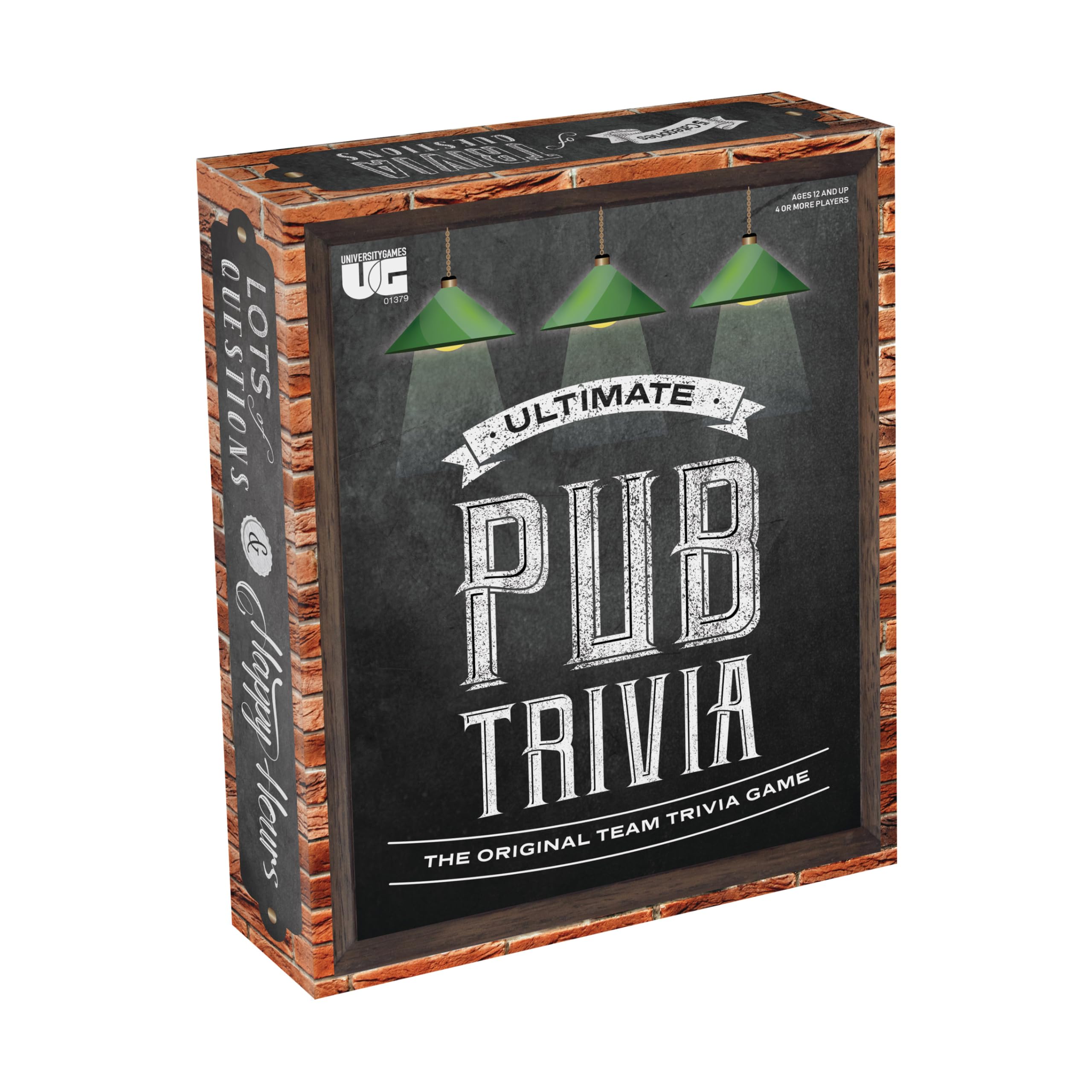 Juego de Preguntas y Respuestas: University Games Ultimate Pub Trivia Team - Venta Internacional