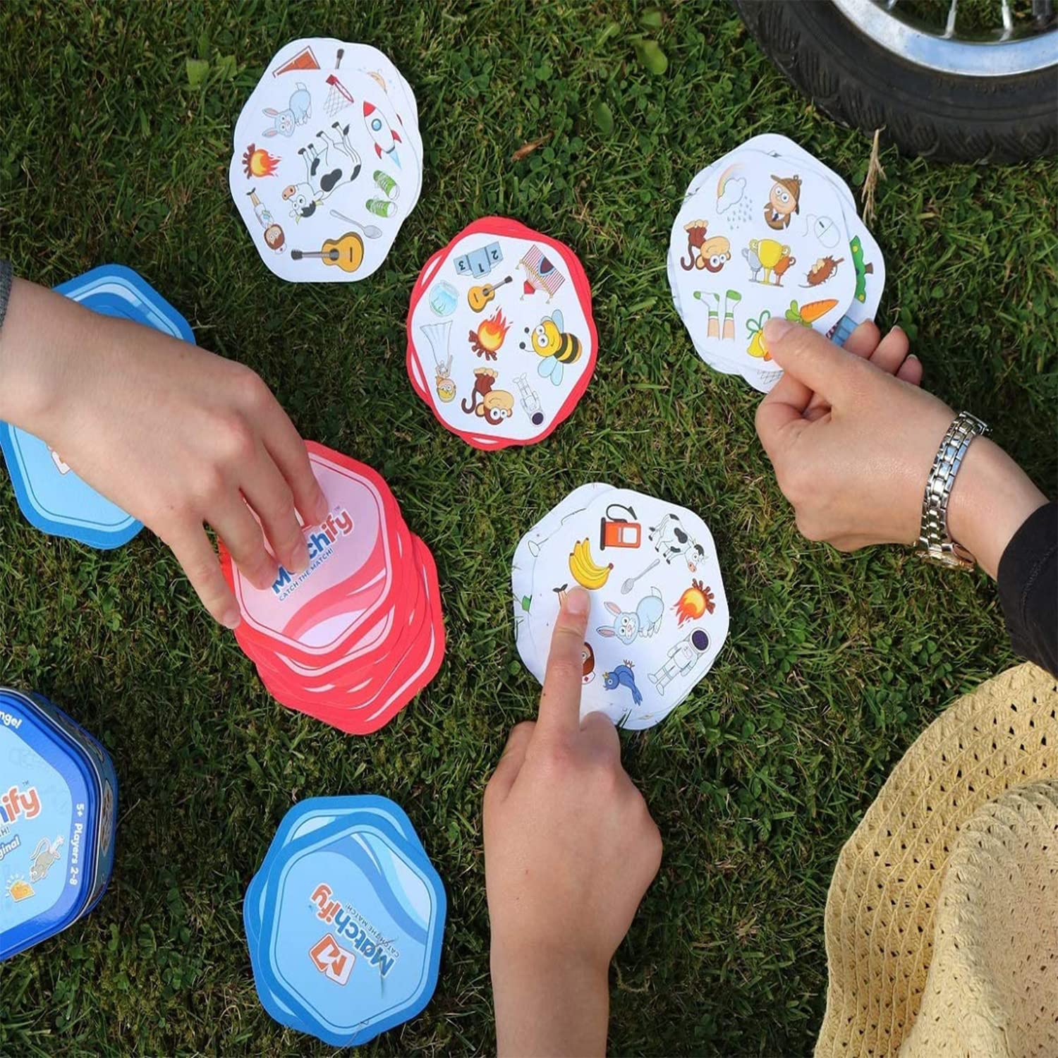 Foto 7 pulgar | Juego de Cartas Matchify Professions para Familia y Niños Travel Party - Venta Internacional
