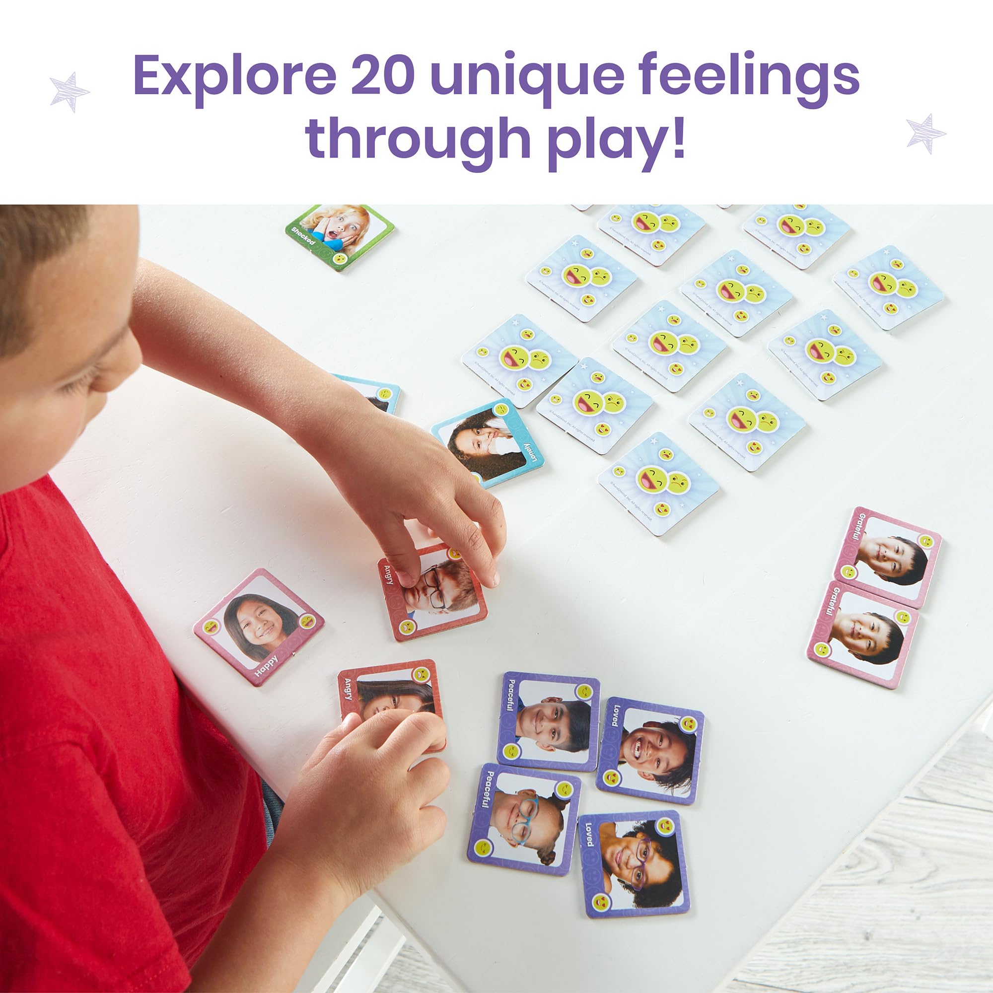 Foto 6 pulgar | Memory Match Game Hand2Mind Expresa tus Sentimientos para Niños - Venta Internacional