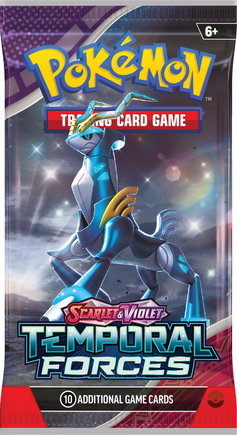 Foto 5 pulgar | Caja de Entrenamiento de Élite Pokémon TCG Scarlet & Violet Temporal Forces - Venta Internacional