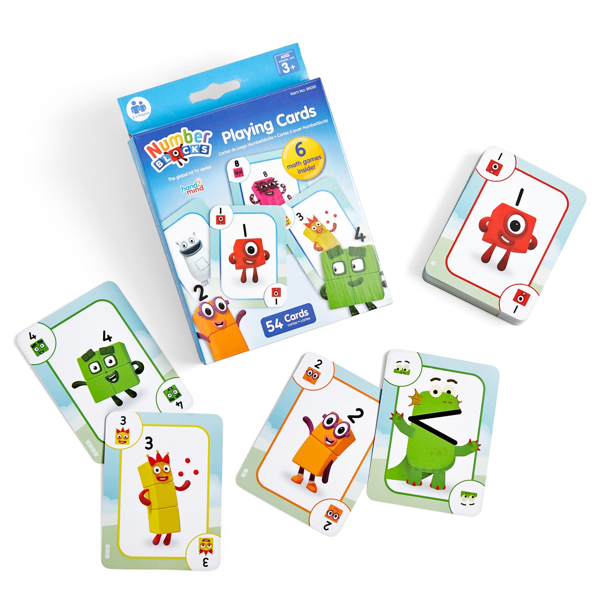 Foto 2 pulgar | Juegos de Cartas Hand2mind Numberblocks para Niños de 3 A 5 Años - Venta Internacional