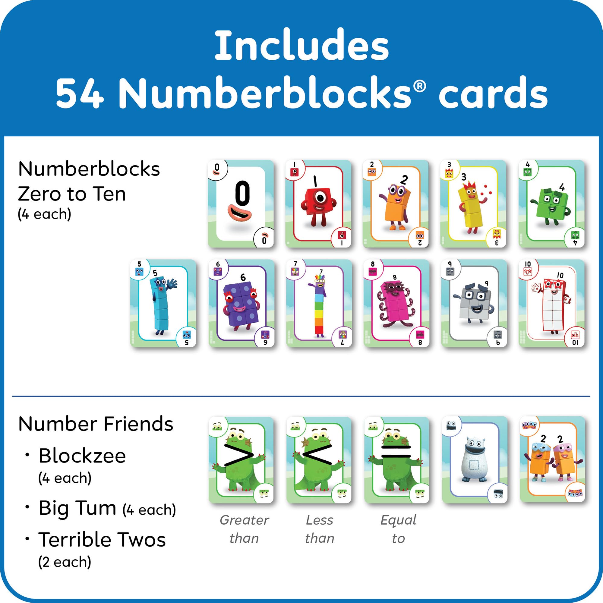 Foto 3 pulgar | Juegos de Cartas Hand2mind Numberblocks para Niños de 3 A 5 Años - Venta Internacional