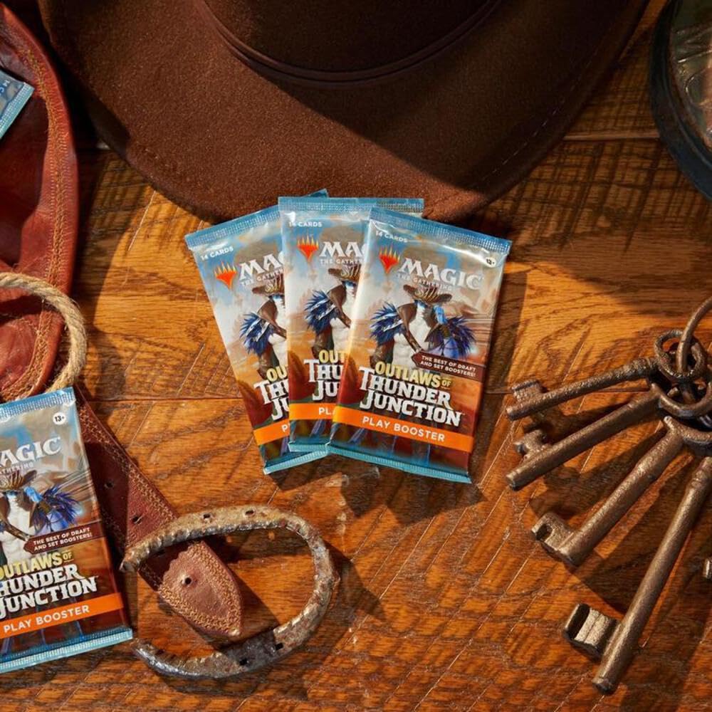 Foto 4 pulgar | Pack de Prelanzamientode Magic The Gathering Outlaws Of Thunder Junction - Venta Internacional