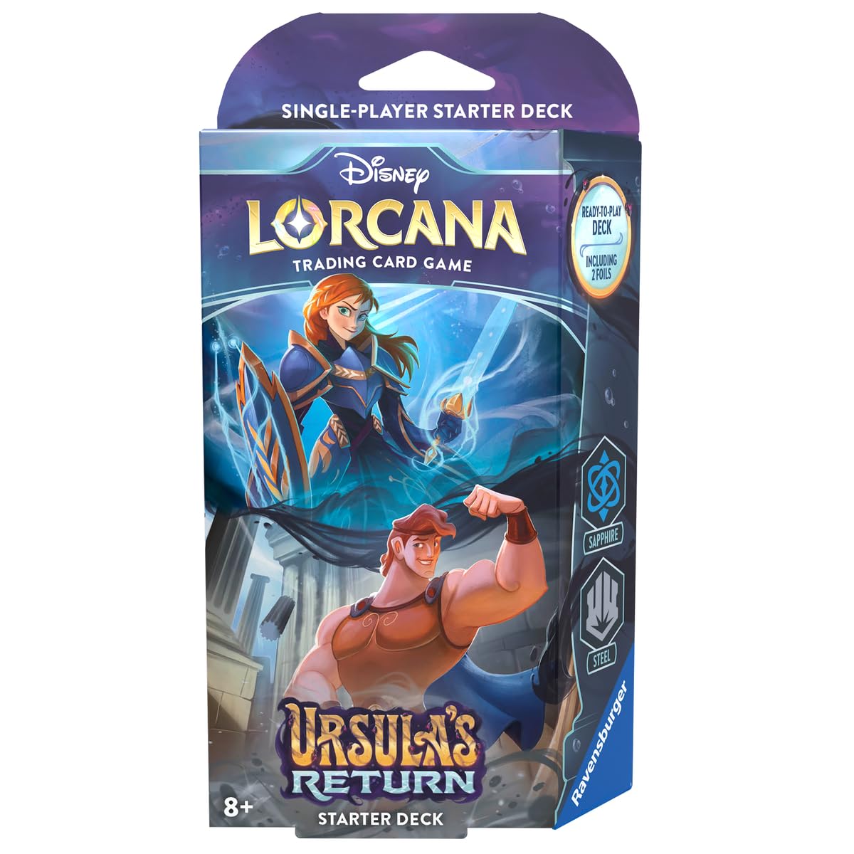 Foto 3 pulgar | Juego de Cartas Coleccionables Ravensburger Disney Lorcana Tcg Ursula - Venta Internacional