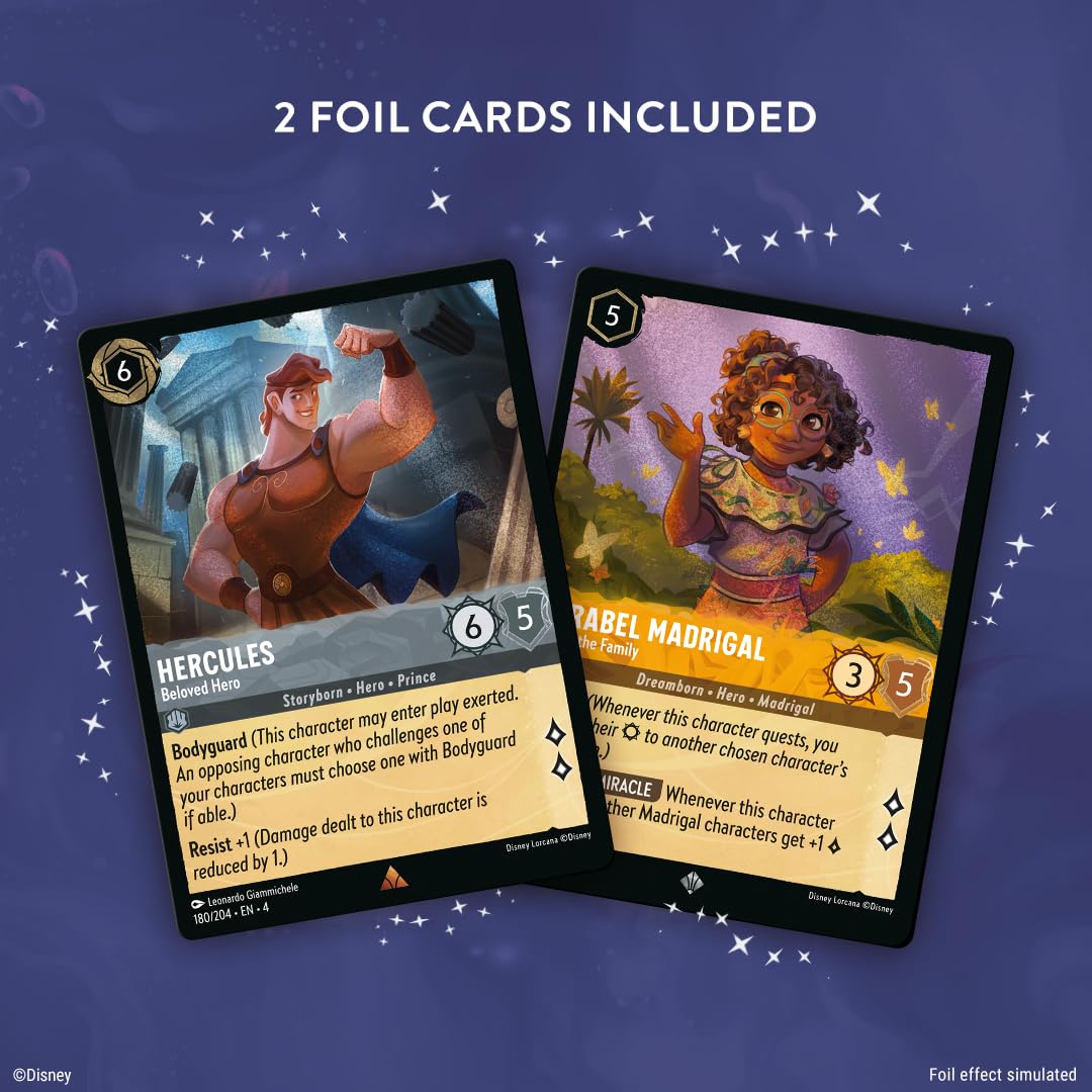 Foto 4 pulgar | Juego de Cartas Coleccionables Ravensburger Disney Lorcana Tcg Ursula - Venta Internacional