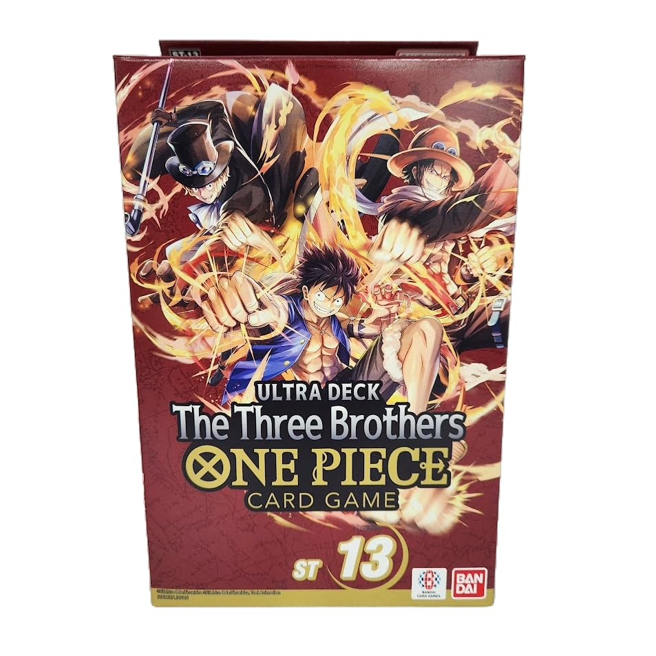 Foto 3 pulgar | Baraja de Inicio Bandai One Piece Los Tres Hermanos ST-13 - Venta Internacional
