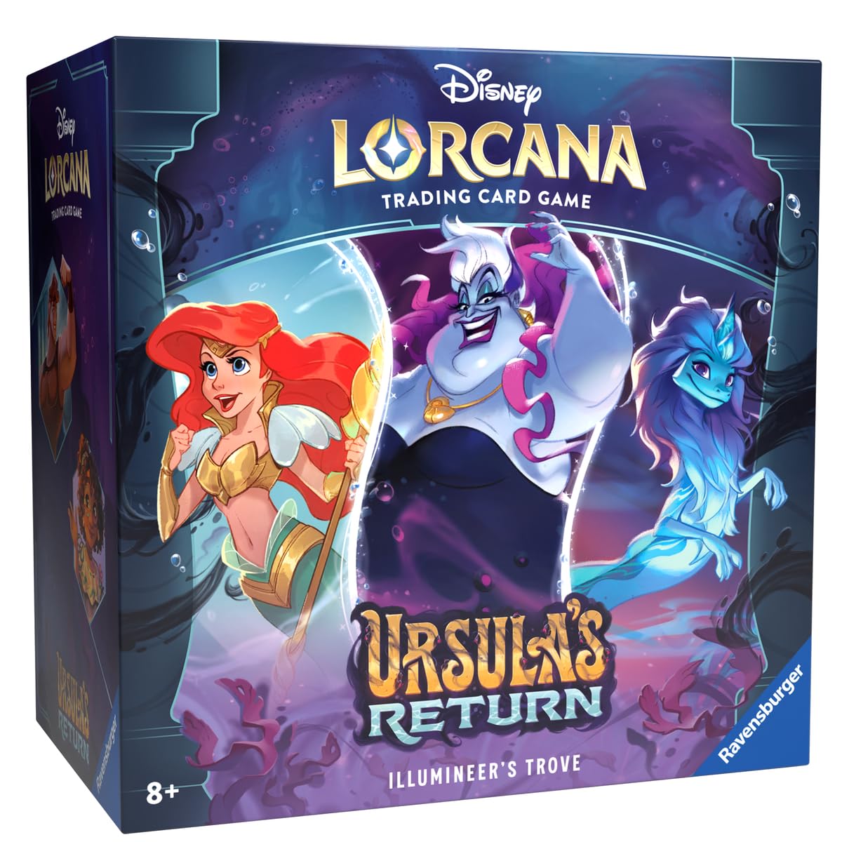 Foto 3 pulgar | Caja de Almacenamiento De Tarjetas Ravensburger Disney Lorcana Tcg Ursula's Return - Venta Internacional