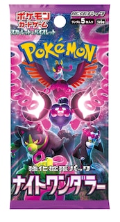 Foto 2 | Paquete de Expansión del Juego de Cartas Pokémon Scarlet & Violet Night Wanderer - Venta Internacional