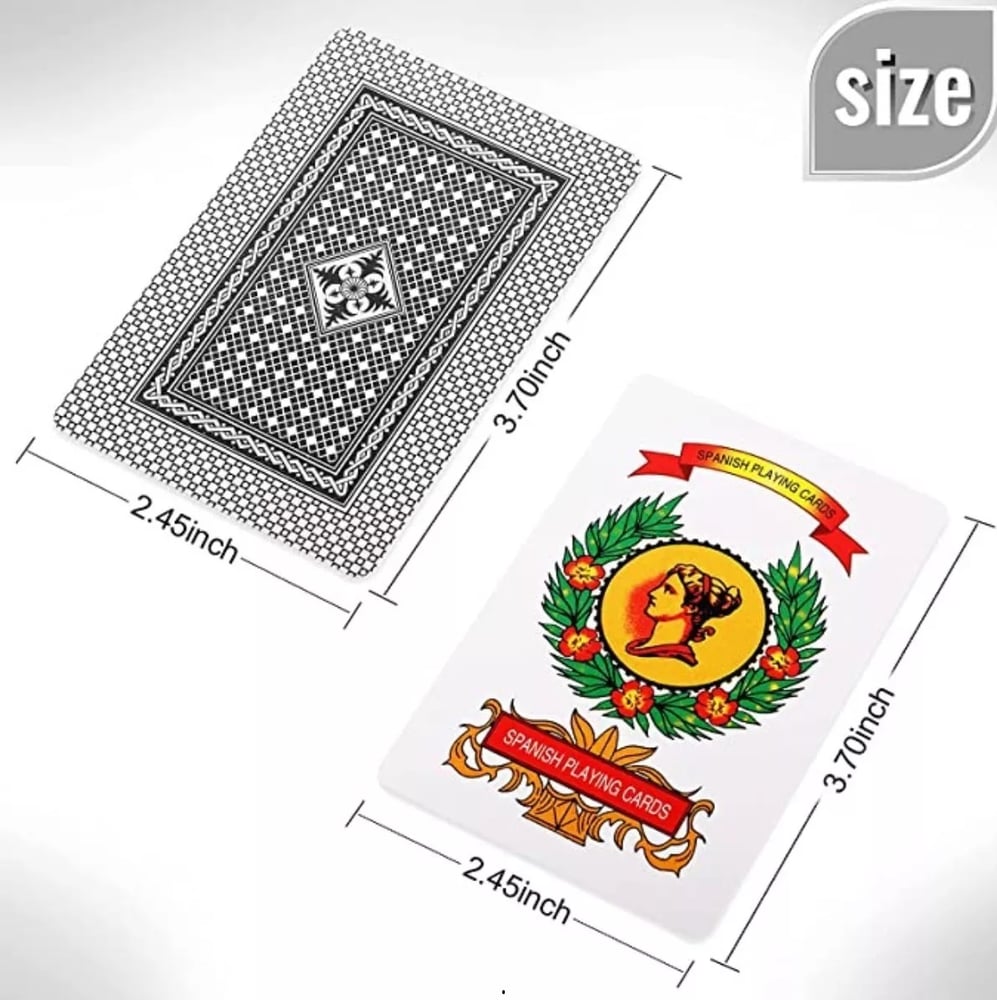 Foto 3 pulgar | Juego De Cartas Español 50 Barajas - Venta Internacional