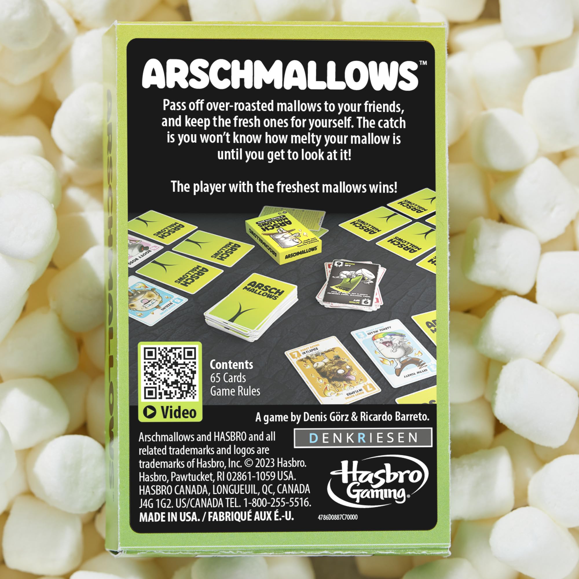 Foto 7 pulgar | Juego de Cartas Hasbro Gaming Arschmallows para Adolescentes y Adultos - Venta Internacional