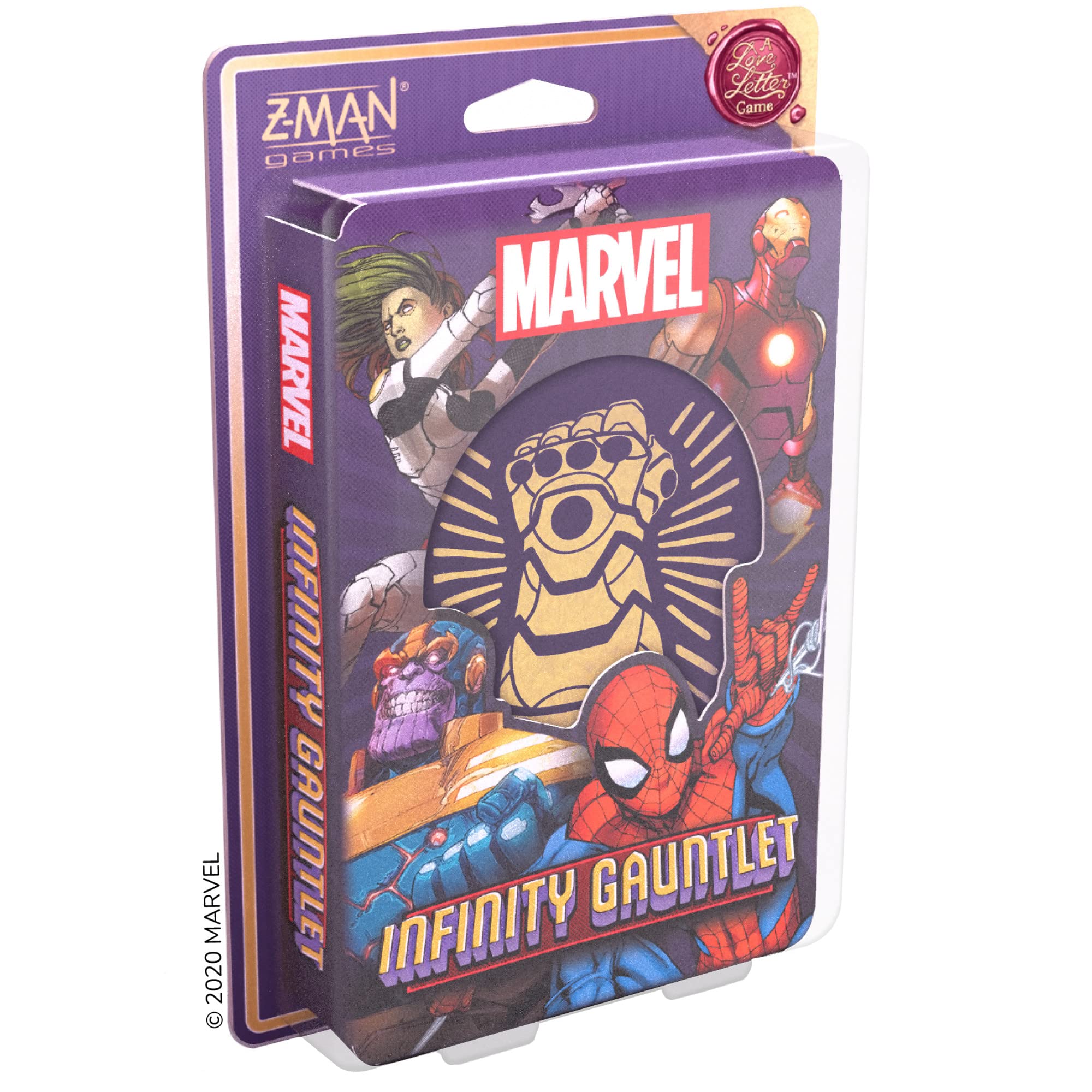 Foto 2 pulgar | Juego de Cartas Z-man Infinity Gauntlet Love Letter Marvel- Venta Internacional