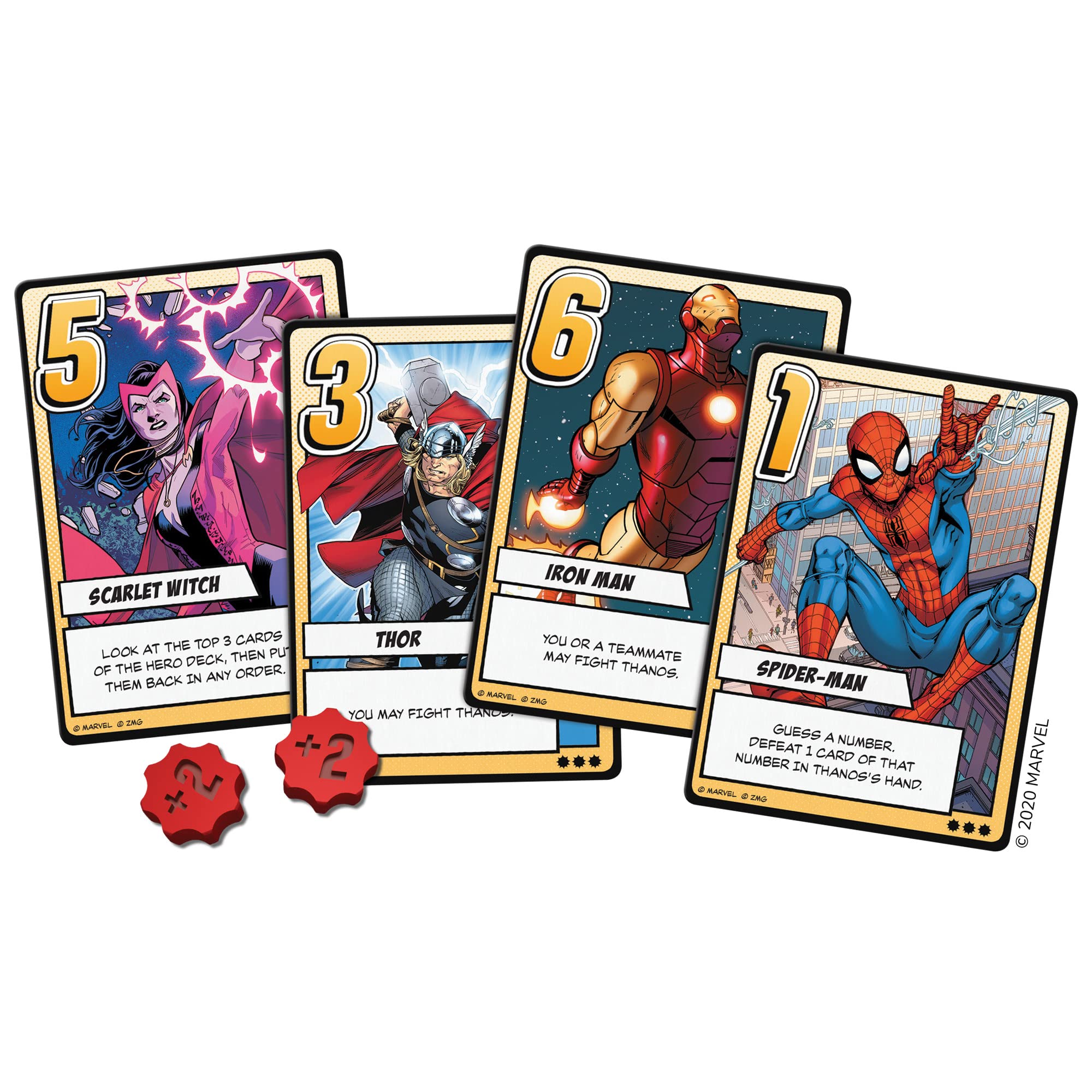 Foto 3 pulgar | Juego de Cartas Z-man Infinity Gauntlet Love Letter Marvel- Venta Internacional