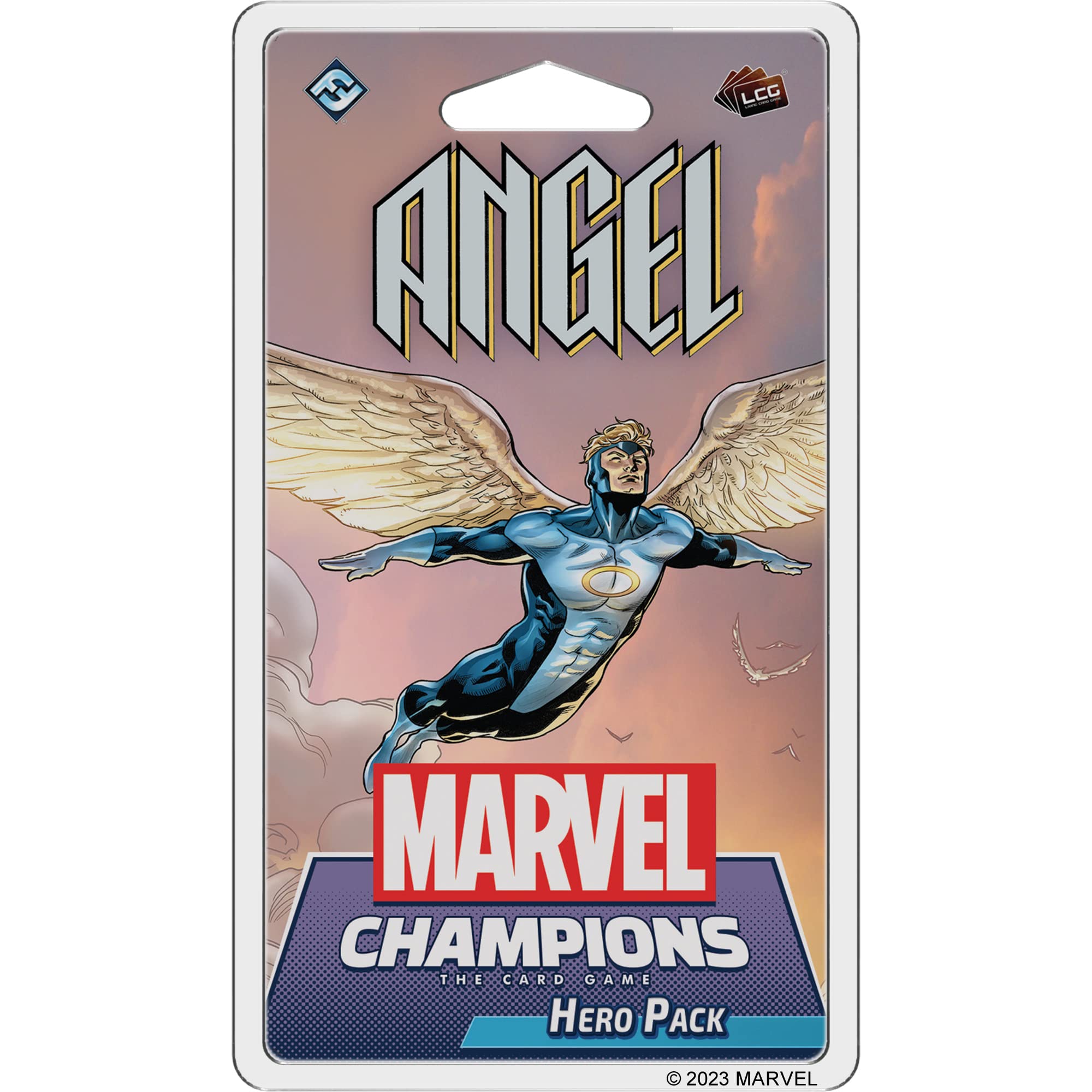 Foto 2 pulgar | Juego de Cartas Fantasy Flight Marvel Champions Angel Hero Pack - Venta Internacional