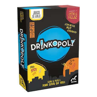 Foto 1 | Drinkopoly Juego De Viaje Juego De Cartas Novelty