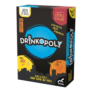 Foto 5 | Drinkopoly Juego De Viaje Juego De Cartas Novelty