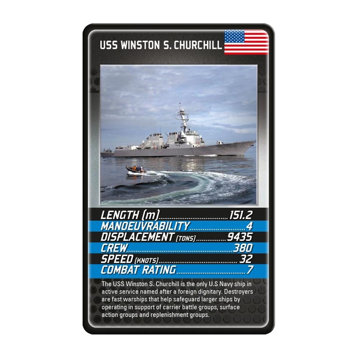 Foto 5 pulgar | Juego De Cartas Top Trumps Battleships Educational-Venta Internacional