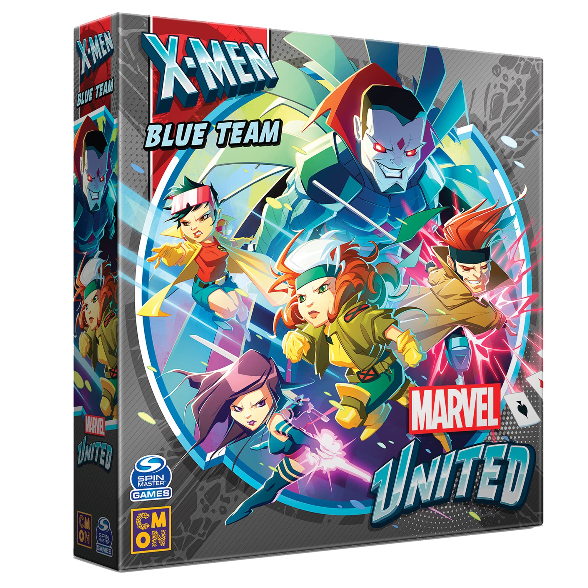 Foto 2 pulgar | Juego De Miniaturas De Mesa Cmon Marvel United X-men Blue Team - Venta Internacional.