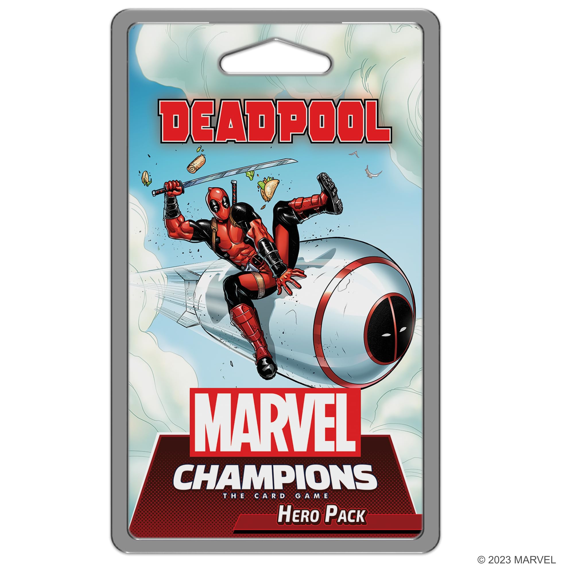 Juego De Cartas Fantasy Flight Marvel Champions Deadpool Pack - Venta Internacional.