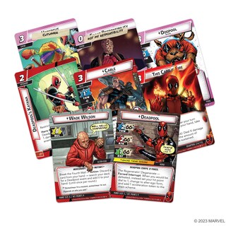 Foto 2 | Juego De Cartas Fantasy Flight Marvel Champions Deadpool Pack - Venta Internacional.