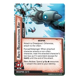 Foto 4 | Juego De Cartas Fantasy Flight Marvel Champions Deadpool Pack - Venta Internacional.