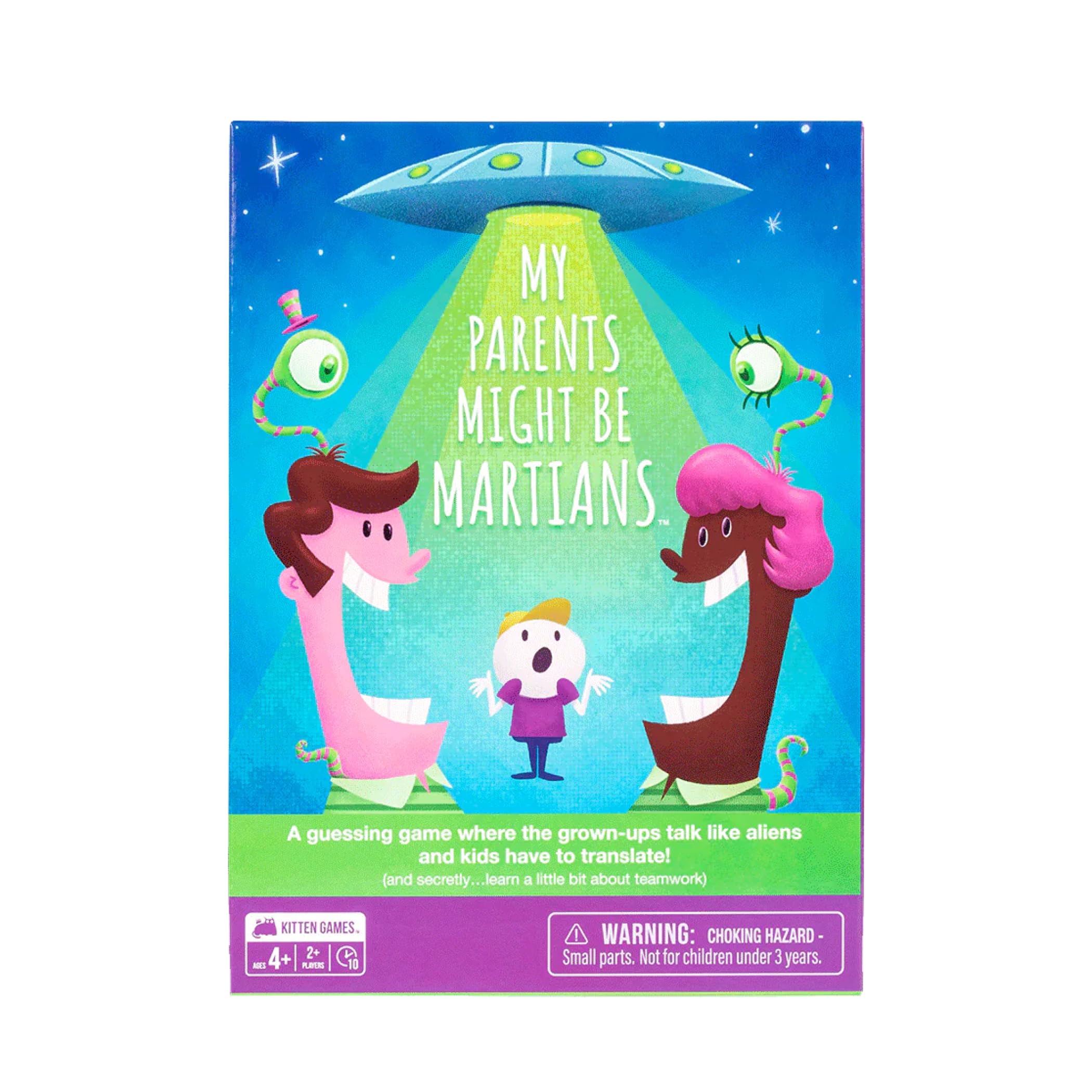 Foto 2 pulgar | Juego de Mesa Exploding Kittens My Parents Might Be Martians - Venta Internacional
