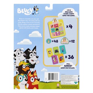 Foto 3 | Juego De Cartas De Bingo Bluey Bingo's School Friends Multicolor - Venta Internacional.