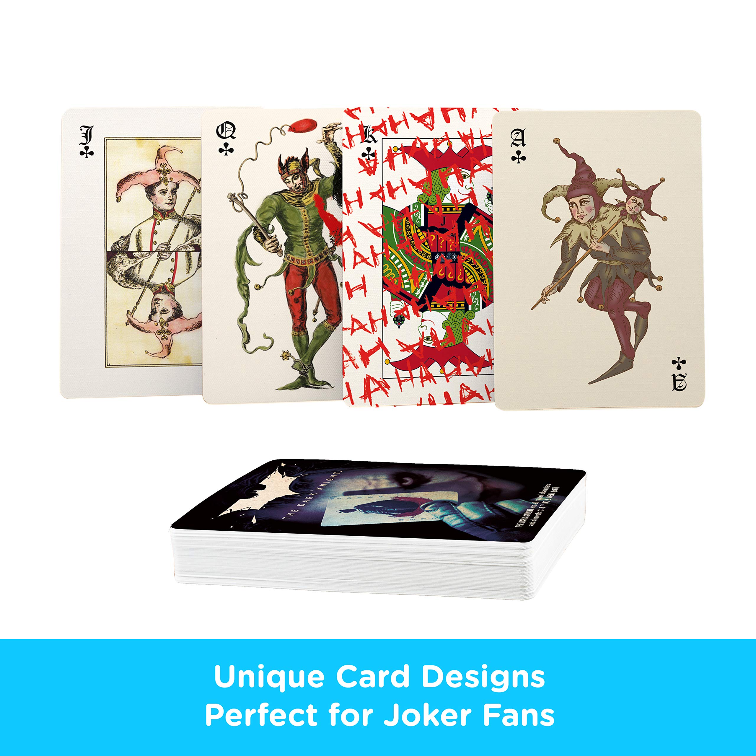 Foto 4 pulgar | Juego De Cartas Aquarius Dc Comics Con Temática De Joker Dark Knight - Venta Internacional.