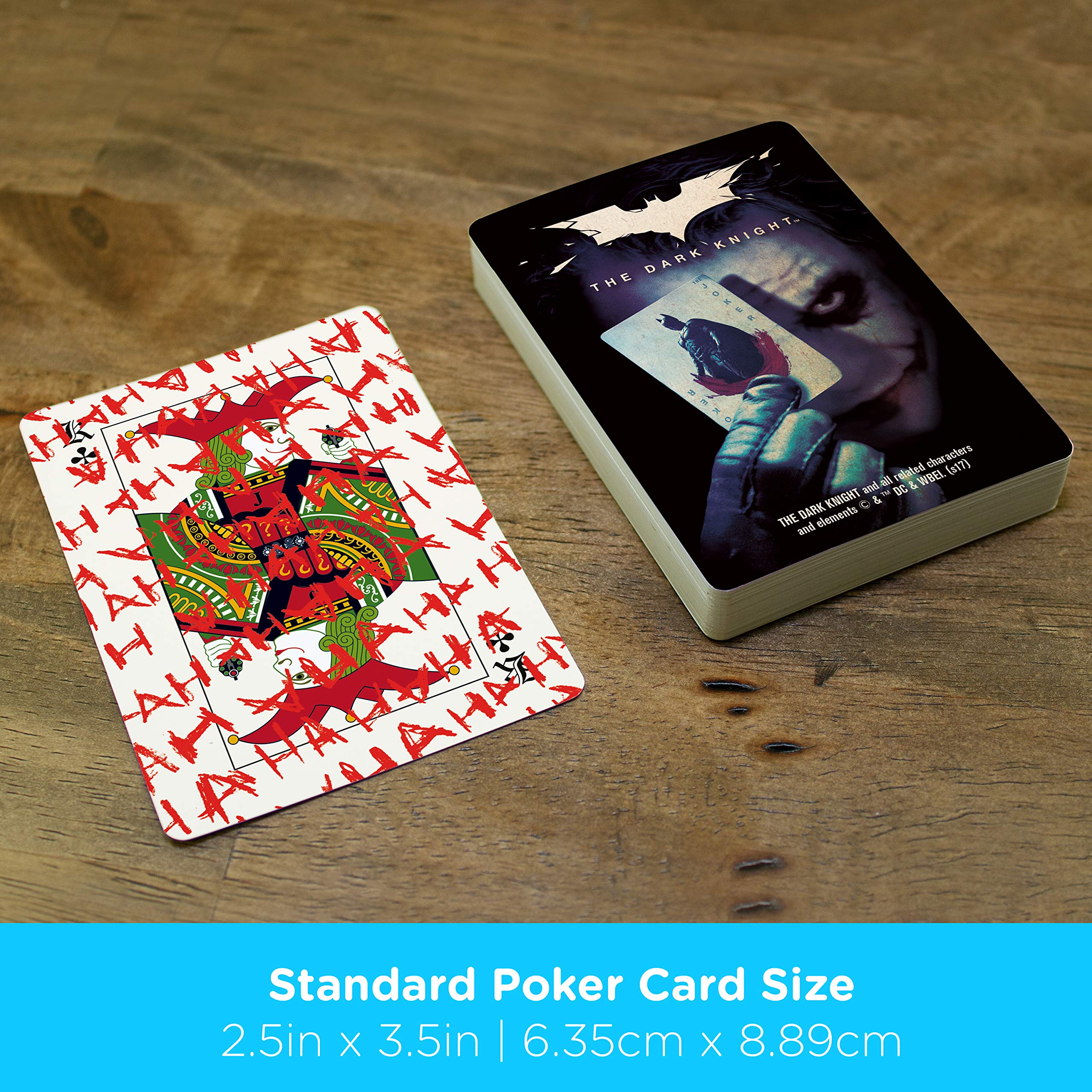 Foto 6 pulgar | Juego De Cartas Aquarius Dc Comics Con Temática De Joker Dark Knight - Venta Internacional.
