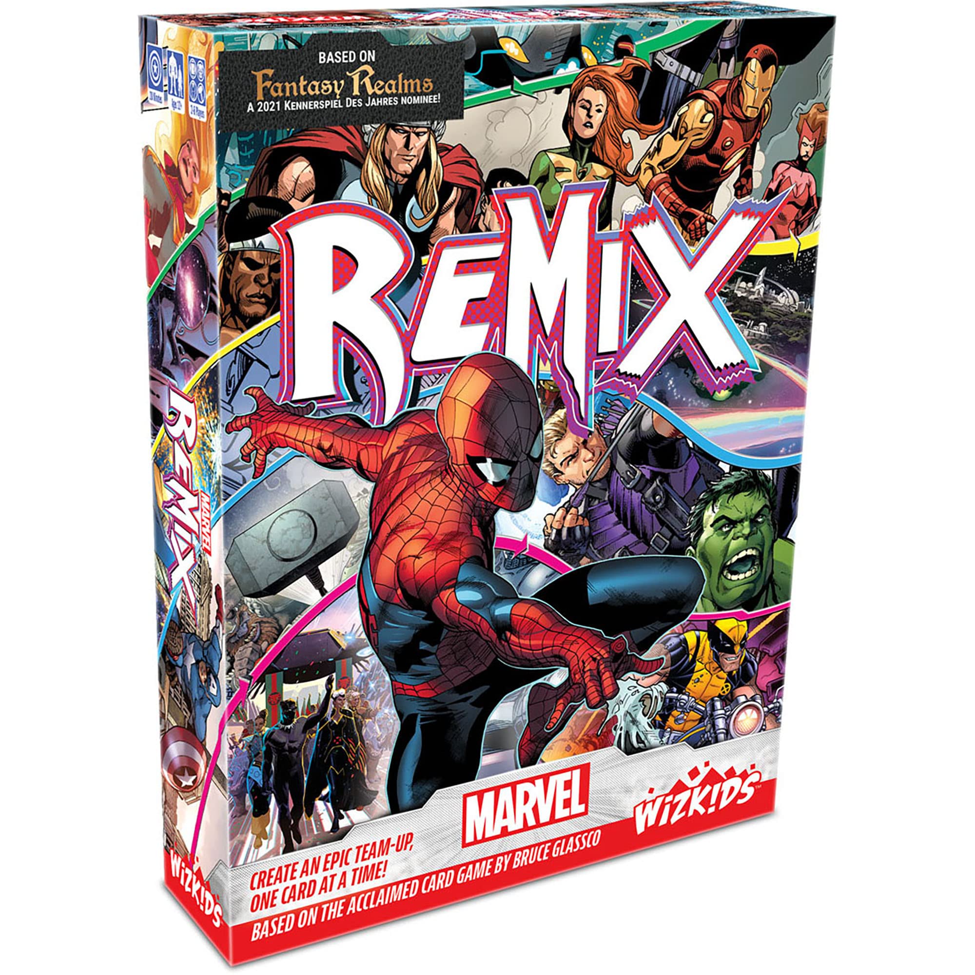 Foto 2 pulgar | Juego De Cartas Wizkids Marvel: Remix Fantasy Realms 2-6 Jugadores - Venta Internacional.